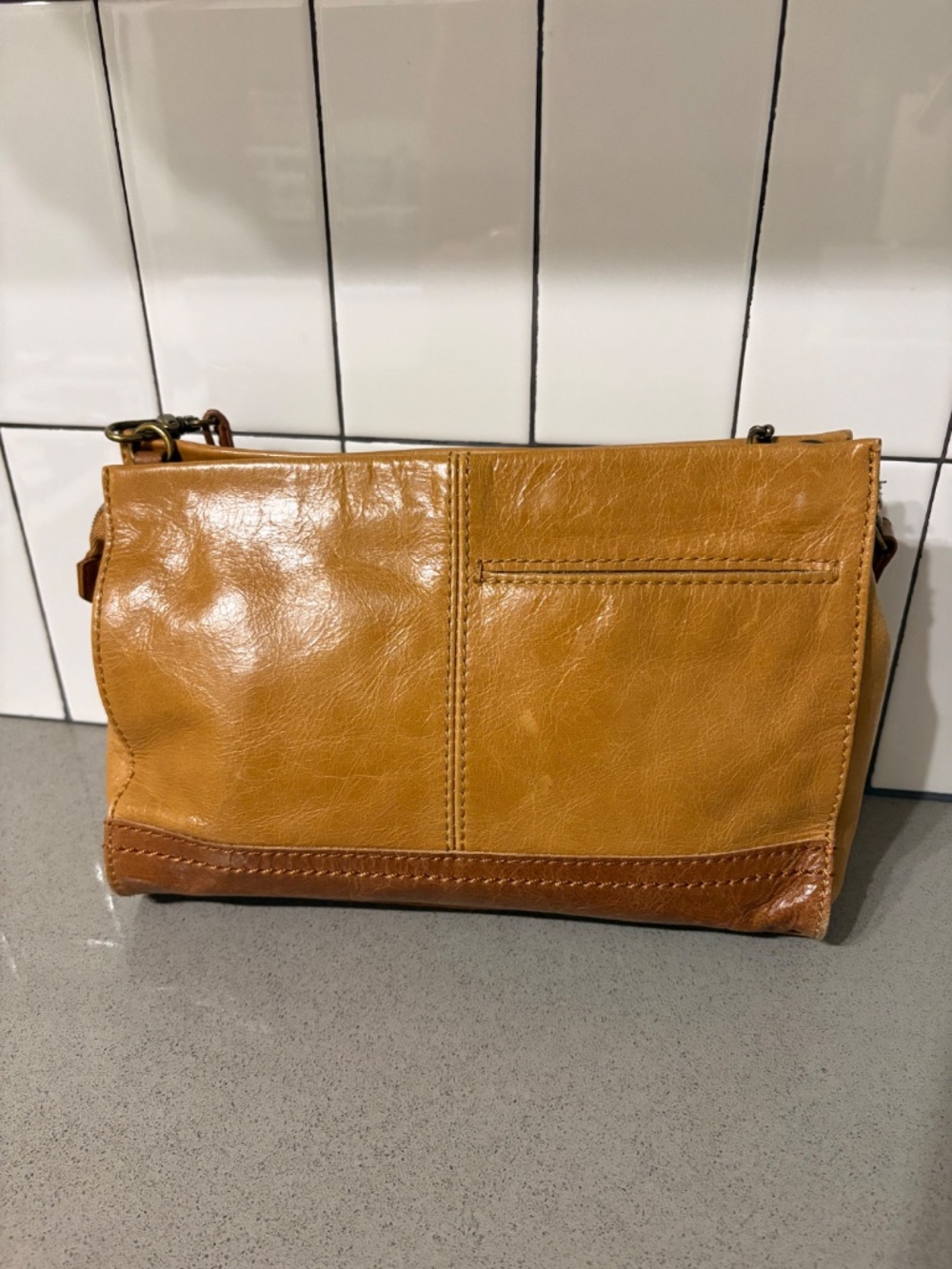 The Sak embroidered / woven leather crossbody bag - Picture 2 of 12